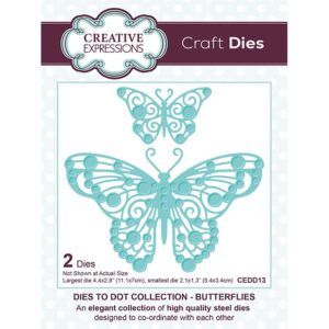 Creative Expressions Butterflies Die Set