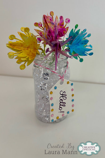 Creative Expressions Lotus Flower Die Set