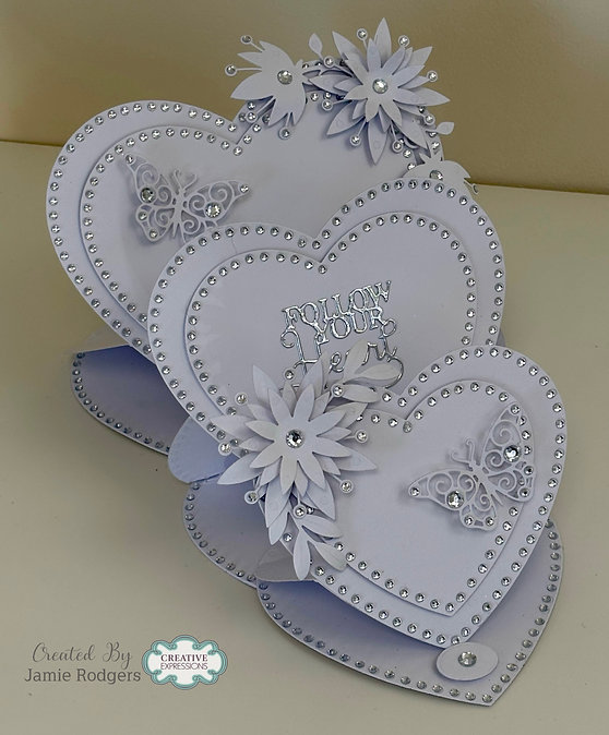 Creative Expressions Hearts Die Set