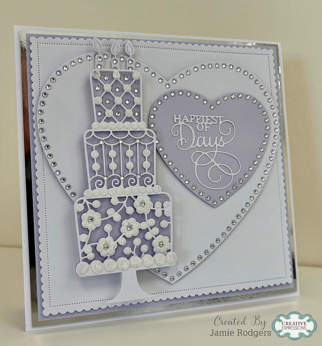 Creative Expressions Celebration Cake Die Set