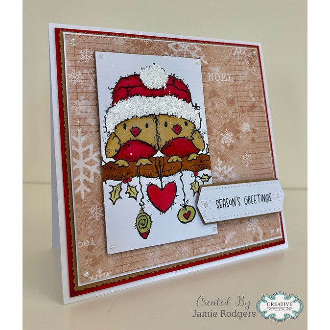 Woodware Jolly Christmas Paper Pad