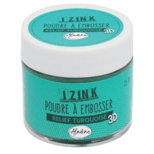 Izink Embossing Powder - Relief Turquoise