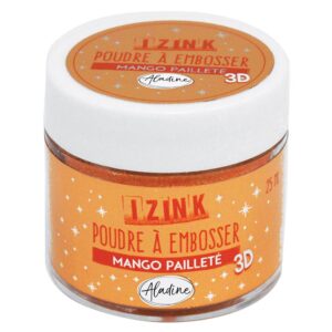 Izink Embossing Powder - Mango Paillete