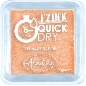 Izink Quick Dry Pigment Medium Ink Pad - Pastel Orange