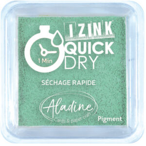 Izink Quick Dry Pigment Medium Ink Pad - Water Green