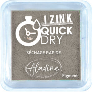 Izink Quick Dry Pigment Medium Ink Pad - Grey