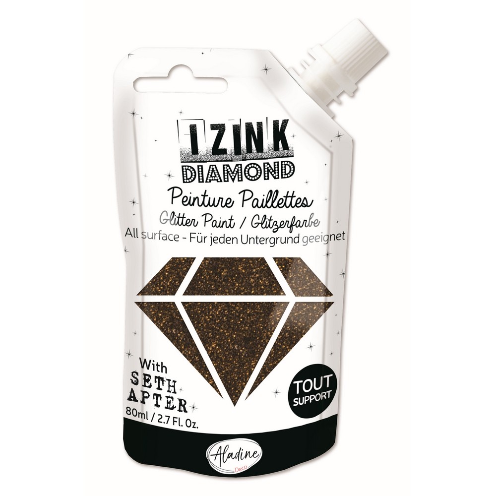 Izink Diamond Paint - Black Coffee