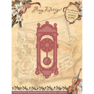 Amy Design Cutting Die Vintage Christmas Collection - Old-Fashioned Clock