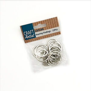 Craft Artist - Keyrings Findings (12pcs)