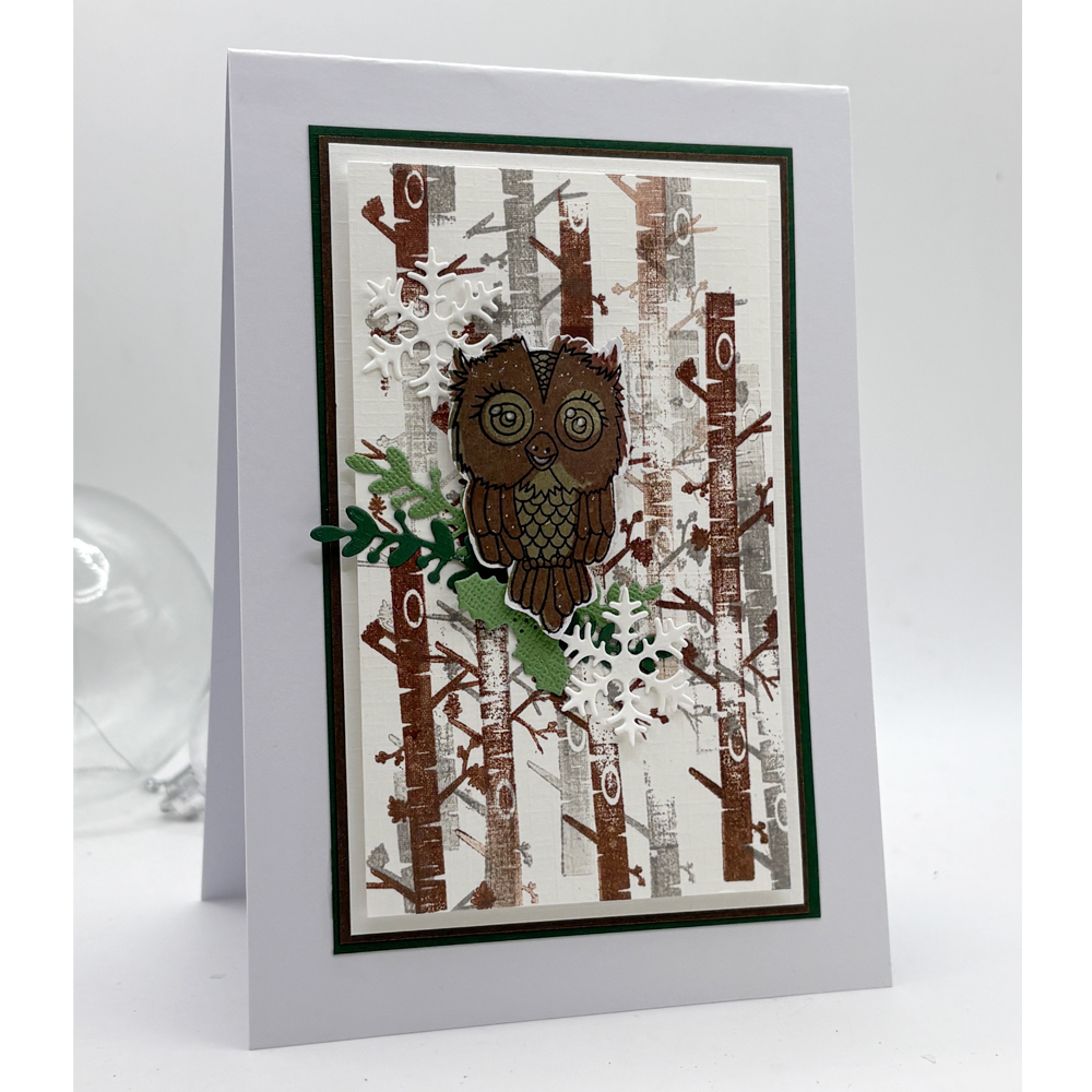 Yvonne Creations Sparkling Winter Clear Stamp