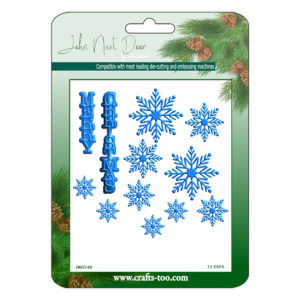 John Next Door Christmas - Vertical Snowflakes