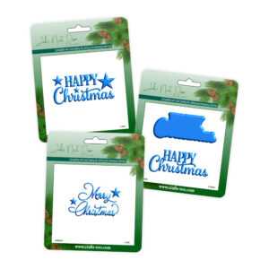 John Next Door Sentiment Collection - Swirl Happy & Merry, Bold Happy set