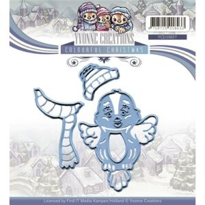 Yvonne Creations Colourful Christmas - Bird