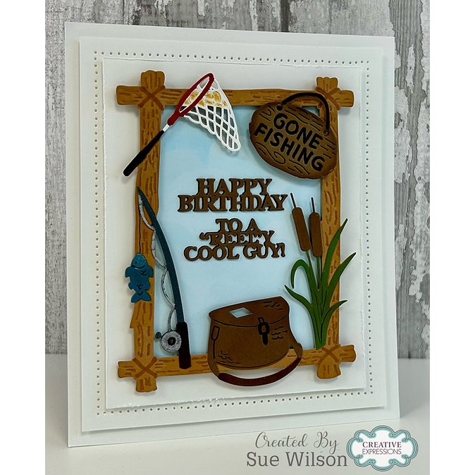 Sue Wilson - Fishing Frame