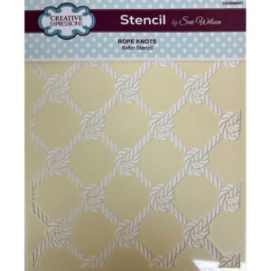 Jamie Rodgers Crafts Rope Knots - 8 x 8" Craft Stencil