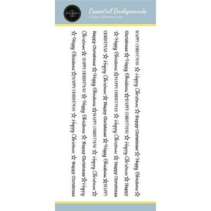 Jamie Rodgers Craft - Happy Christmas Lines Clear Stamp