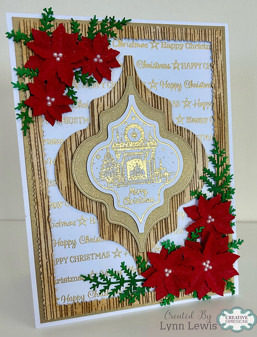 Jamie Rodgers Craft - Happy Christmas Lines Clear Stamp - Image 3