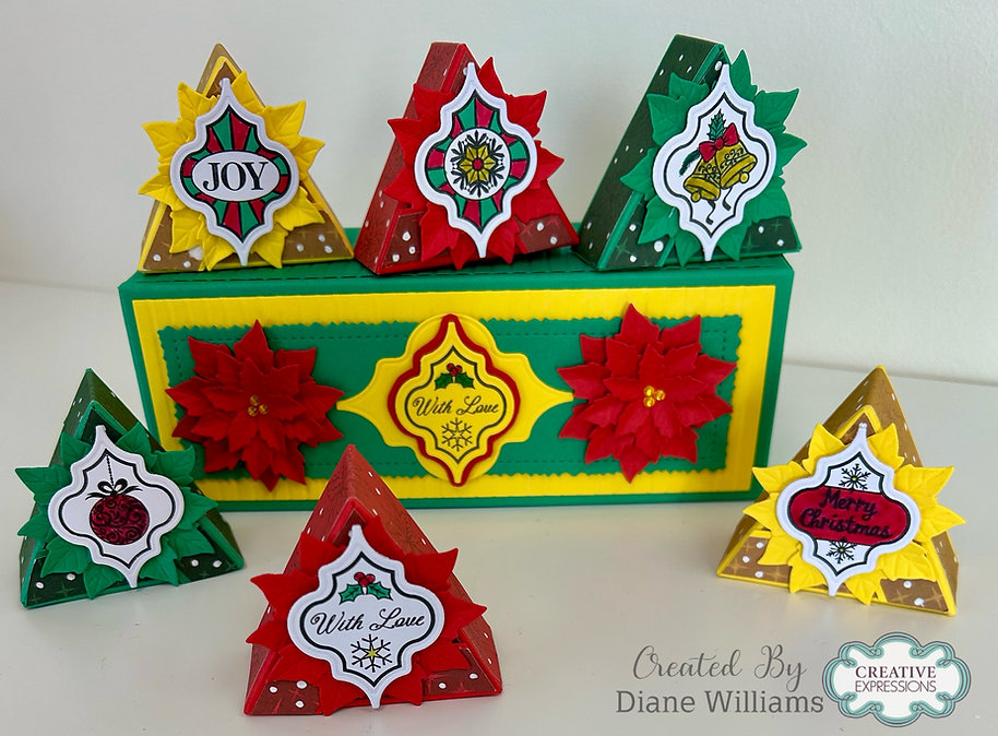 Jamie Rodgers Craft - Poinsettia DL Stamp - Image 4