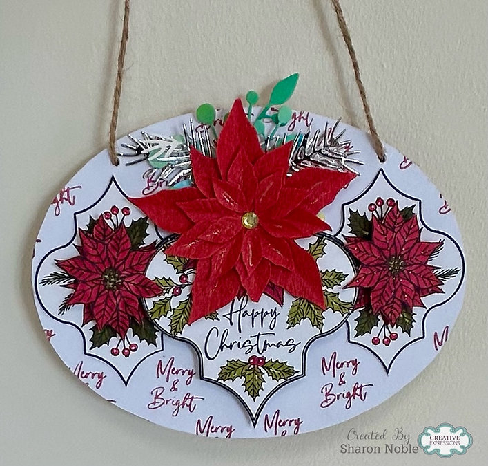 Jamie Rodgers Craft - Poinsettia DL Stamp