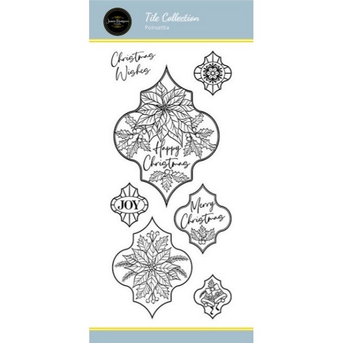 Jamie Rodgers Craft - Poinsettia DL Stamp