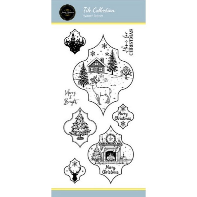 Jamie Rodgers Craft - Winter Scenes DL Clear Stamp