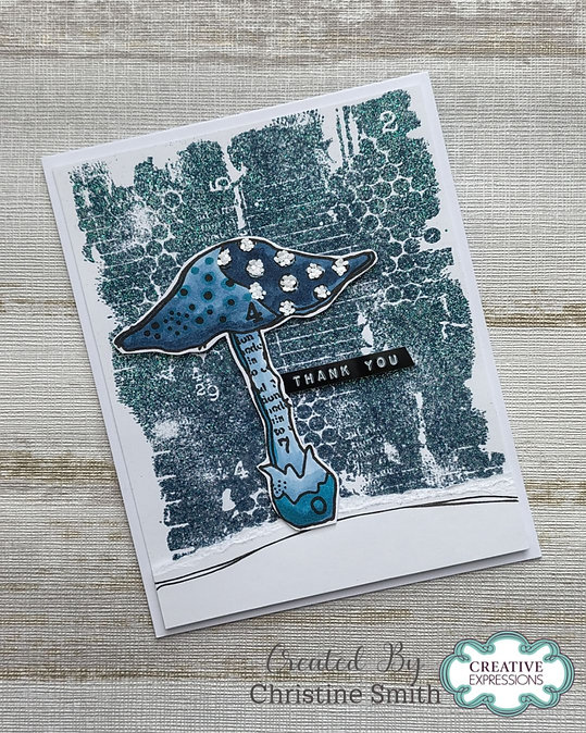 Woodware Layered Textures A6 Clear Stamp