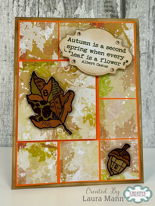 Woodware Fallen Leaves Paper Pad