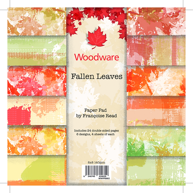 Woodware Fallen Leaves Paper Pad