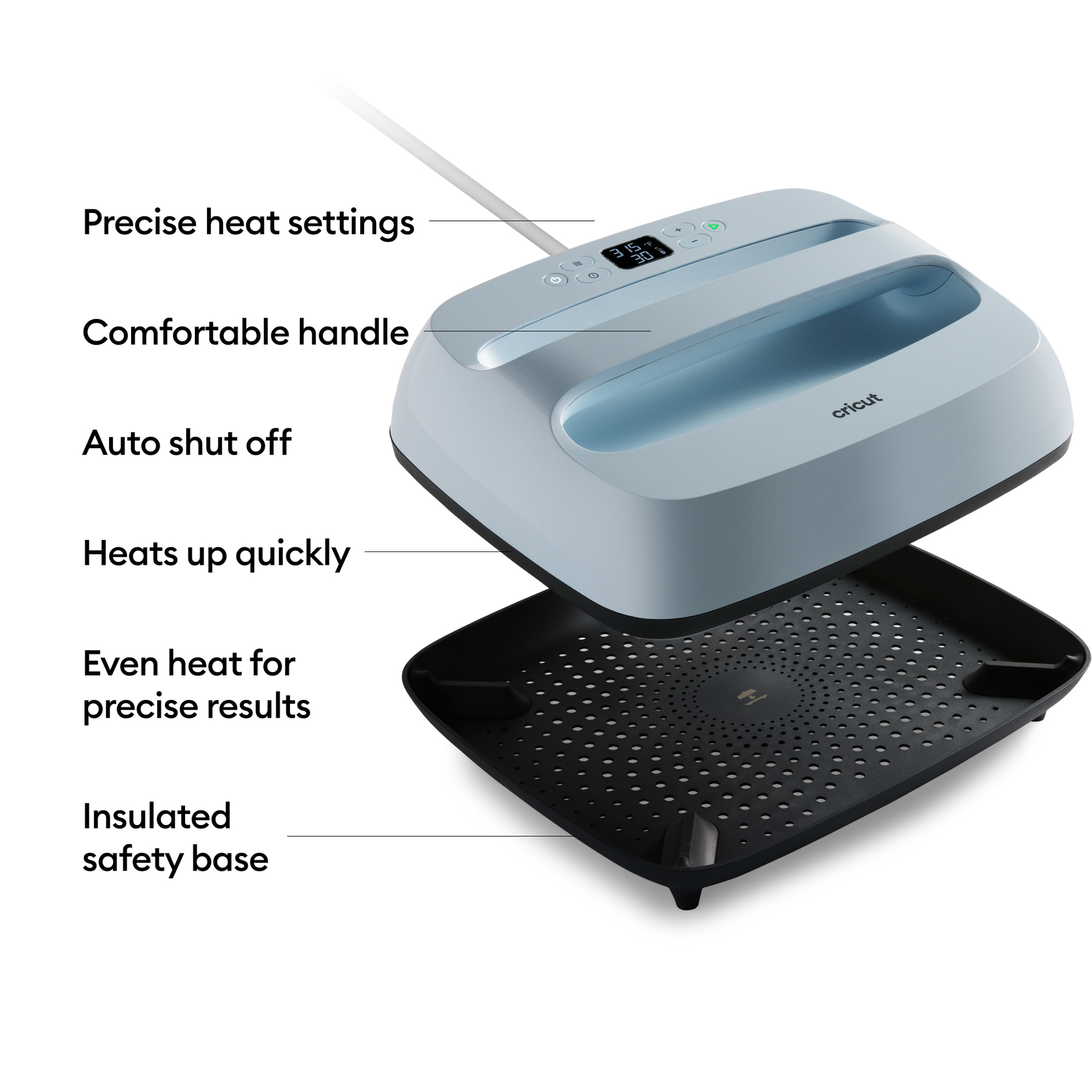 Cricut EasyPress 3 Blue - 12