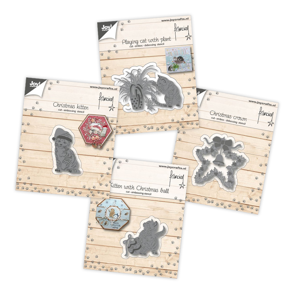 Joy Crafts Christmas Kitten Bundle