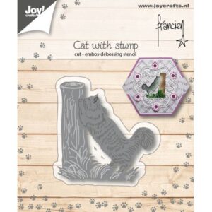 Joy Crafts Franciens Cat with Treestump