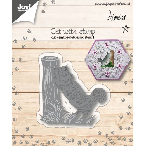 Joy Crafts Franciens Cat with Treestump