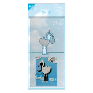 Joy Crafts Open Up Stork with Baby