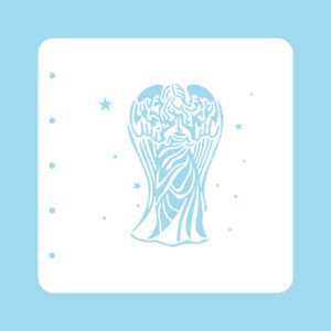 Nellie' Choice A6 Stencil - Angel