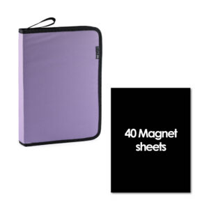 Nellie's Choice Storage Binder for Folders and Dies + 40 Magnetic Sheets
