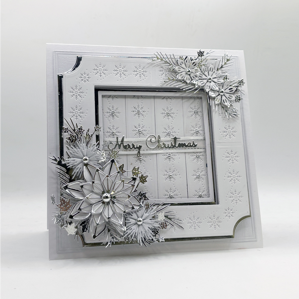John Next Door Notched Vines FrameMaker & Snowflake Flourish Insert set - Image 2