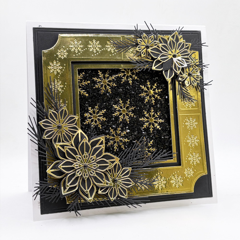 John Next Door Notched Vines FrameMaker & Snowflake Flourish Insert set