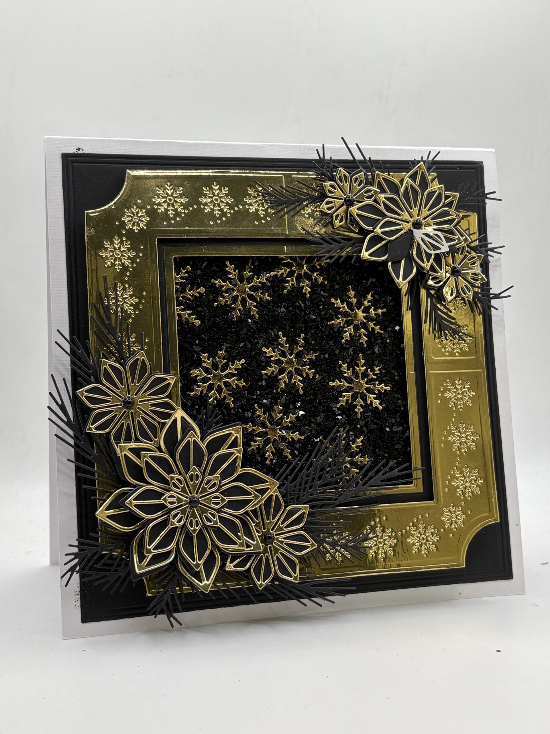 John Next Door Christmas - Snowflake Flourish Insert