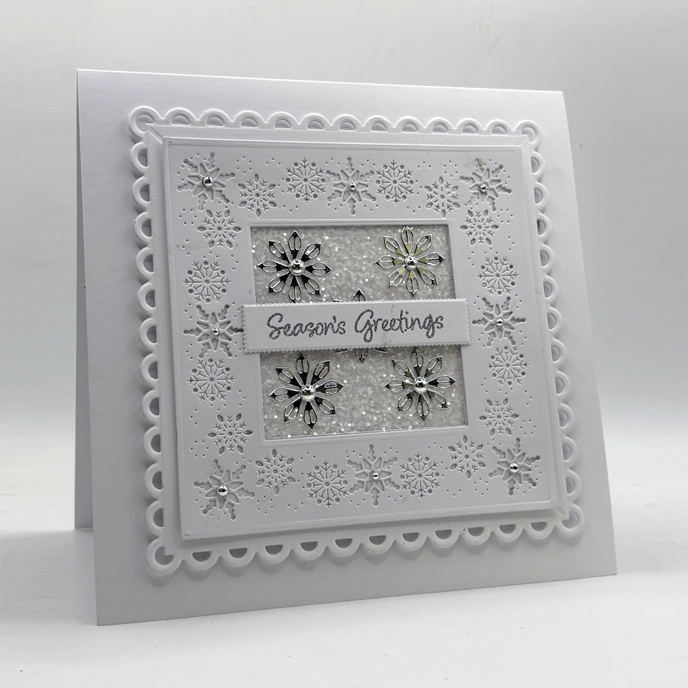 John Next Door Notched Vines FrameMaker & Snowflake Flourish Insert set - Image 3