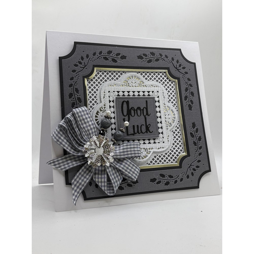 John Next Door Christmas - Holly Flourish Insert