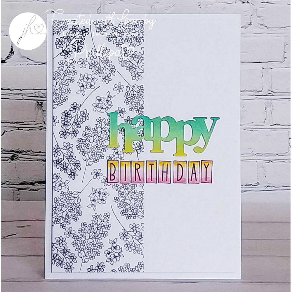 Julie Hickey Designs Nature's Garden #1 A6 Stamp Set