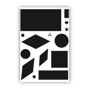 Julie Hickey Designs Solids #1 A6 Stamp Set