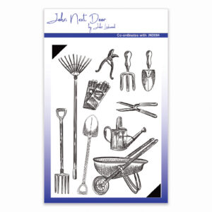 John Next Door Garden Tools Clear Stamp