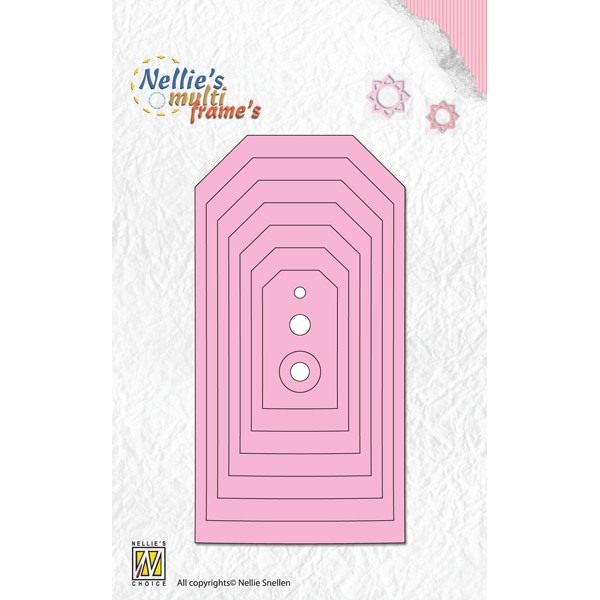 Nellie’s Choice Multi Frame Dies Tags