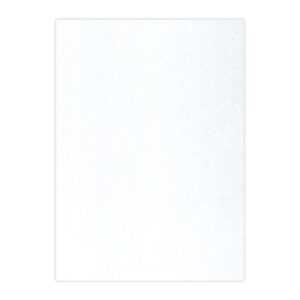 Pearlescent Card White (10 Sheets)