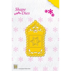 Nellie's Choice Shape Die Christmas Label