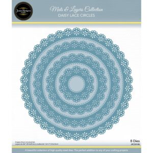 Jamie Rodgers Crafts Daisy Lace Circles Craft Die Set