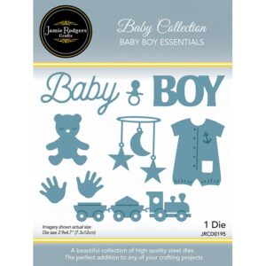 Jamie Rodgers Crafts Baby Boy Essentials Craft Die