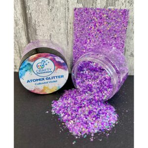Atomix Glitter Colloidal Violet By Crafty Concoctions