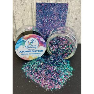 Atomix Glitter Nebula Constellation By Crafty Concoctions